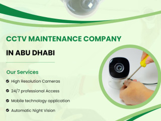 Reliable CCTV Maintenance Services in Abu Dhabi - SwiftIT